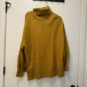 Mustard turtle neck sweater